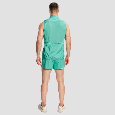 Pulse X férfi futómellény Green - S - zöld - GymBeam