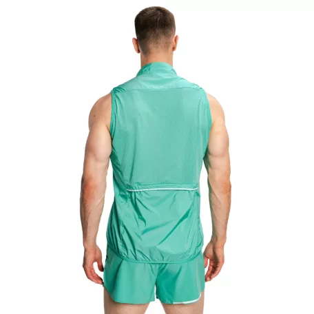 Pulse X férfi futómellény Green - S - zöld - GymBeam