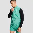 Pulse X férfi futómellény Green - L - zöld - GymBeam