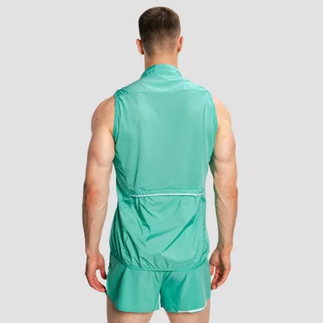 Pulse X férfi futómellény Green - XL - zöld - GymBeam