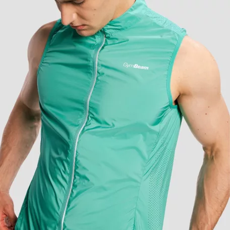 Pulse X férfi futómellény Green - XXL - zöld - GymBeam