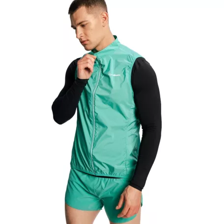 Pulse X férfi futómellény Green - XXL - zöld - GymBeam