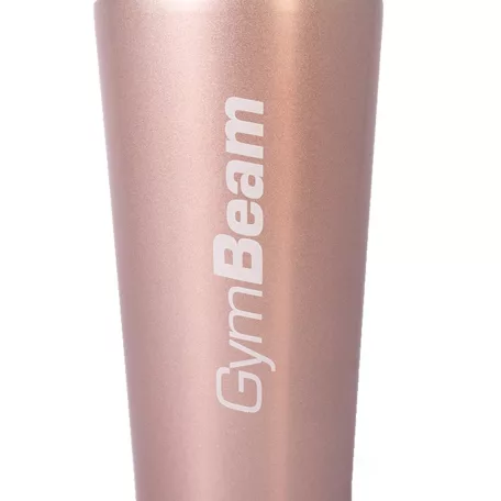 Steel Shaker Rose Gold 750 ml - rózsaszín - GymBeam