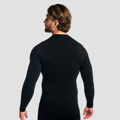 Fuse hosszú ujjú pólók Black - S - fekete - GymBeam
