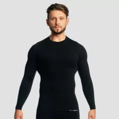Fuse hosszú ujjú pólók Black - M - fekete - GymBeam
