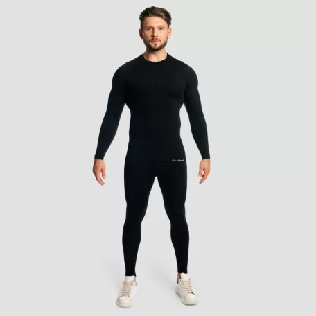 Fuse hosszú ujjú pólók Black - L - fekete - GymBeam
