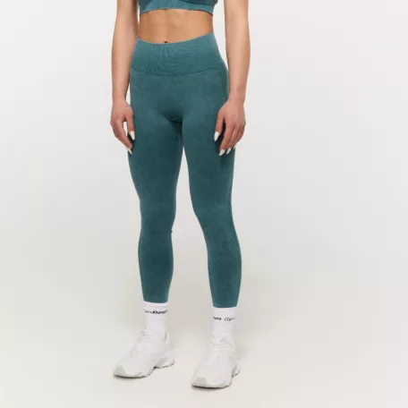 Lift varrásmentes női leggings Petrol - XS - zöld - GymBeam