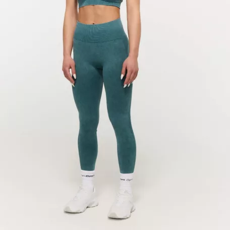 Lift varrásmentes női leggings Petrol - M - zöld - GymBeam