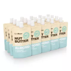   Nut Butter 2GO - Mandulavaj kókusszal és fehér csokival - 20 x 80 g - GymBeam