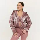 Prime női sportdzseki Haze - XL - rózsaszín - GymBeam