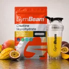 100% Mikronizált Kreatin-monohidrát - 500 g - mangó-maracuja - GymBeam