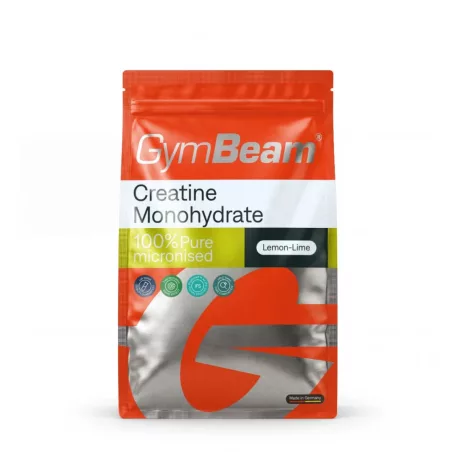 100% Mikronizált Kreatin-monohidrát - 250 g - citrom-lime - GymBeam