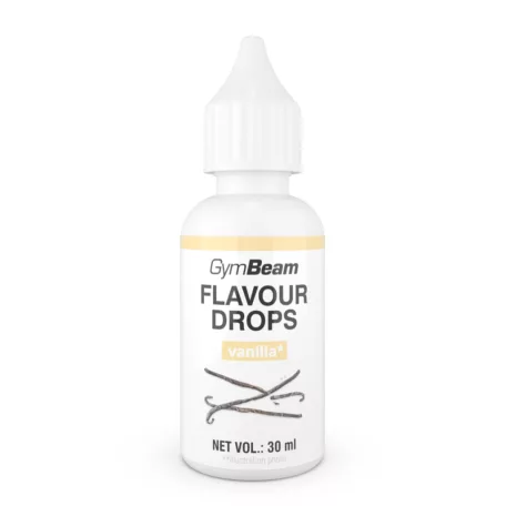 Flavour Drops - 30 ml - vanília - GymBeam