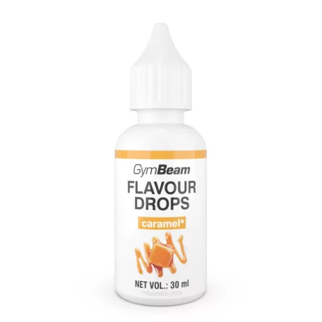Flavour Drops - 30 ml - karamell - GymBeam
