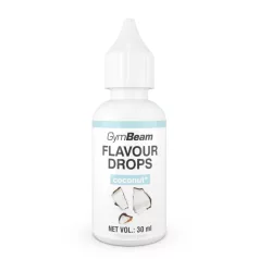 Flavour Drops - 30 ml - kókusz - GymBeam