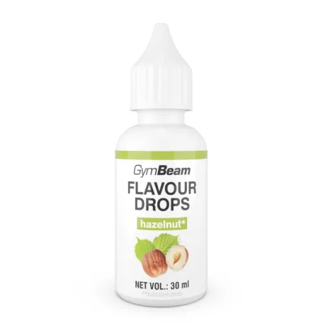 Flavour Drops - 30 ml - mogyoró - GymBeam