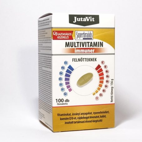 JutaVit Multivitamin Immuner Felnőtteknek 100 tabletta
