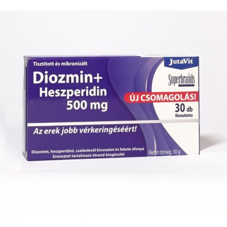 JutaVit Diozmin + Hesperidin 500mg 30 tabletta
