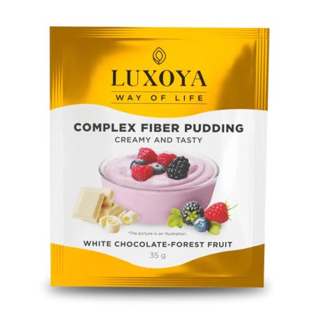 Luxoya Complex Fiber Pudding Creamy and Tasty 35g