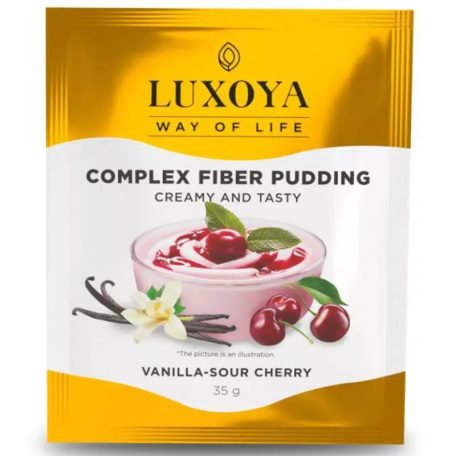 Luxoya Complex Fiber Pudding Creamy and Tasty 35g