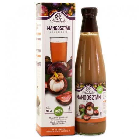 MannaVita 110%-os Mangosztán gyümölcspüré 500ml