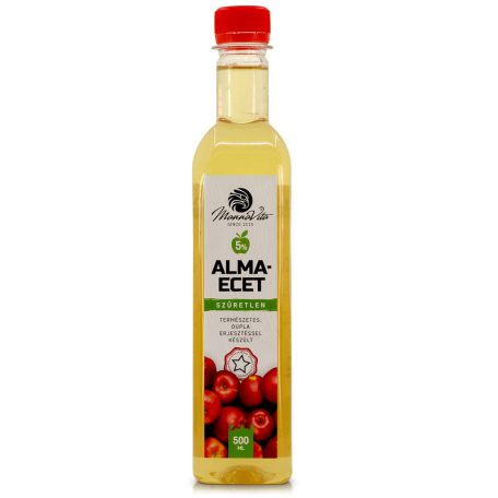 Szűretlen almaecet 500ml