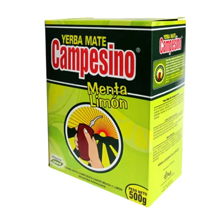 Campesino Yerba mate  Menta-citrom