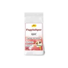Tejszínes eper fagylaltpor 250 g