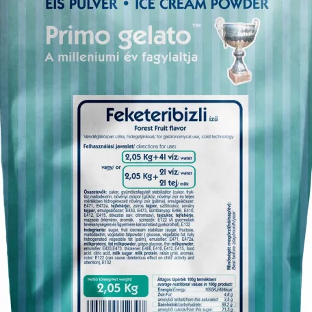 Feketeribizli ízű fagylaltpor 2,05 kg