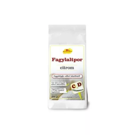 Citrom fagylaltpor 250 g