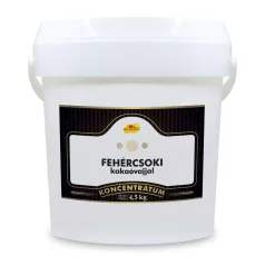 Fehércsokoládé koncentrátum kakaóvajjal 4,5 kg