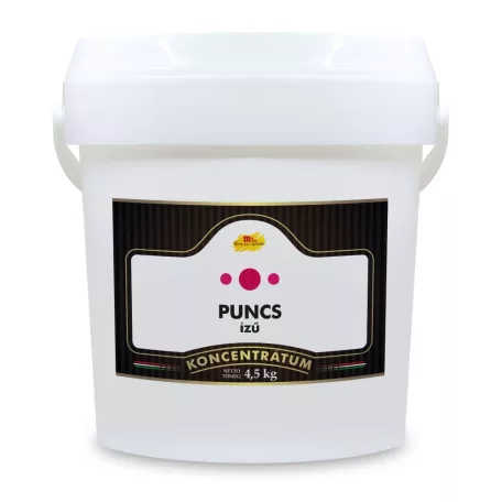 Puncs ízű koncentrátum 4,5 kg