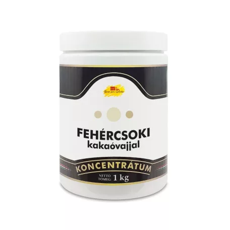 Fehércsokoládé koncentrátum kakaóvajjal 1 kg