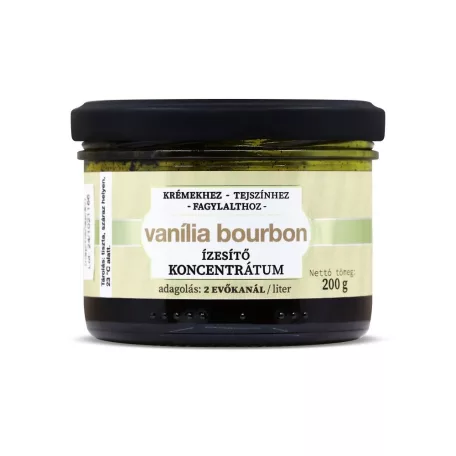 Vanília Bourbon fagylalt ízesítő koncentrátum 200 g