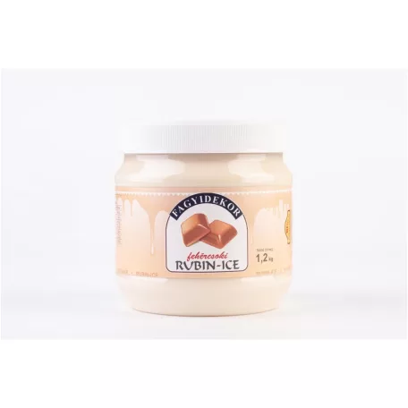 RUBIN-ICE FEHÉR FAGYLALTBEVONÓ 1 kg