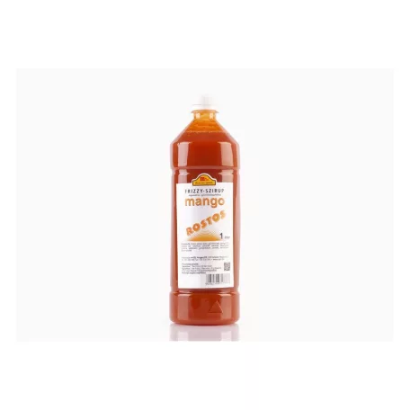 Frizzy Mangó ízű rostos szirup 1 l