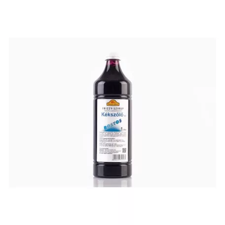 Frizzy Kékszőlő rostos szirup 1 l