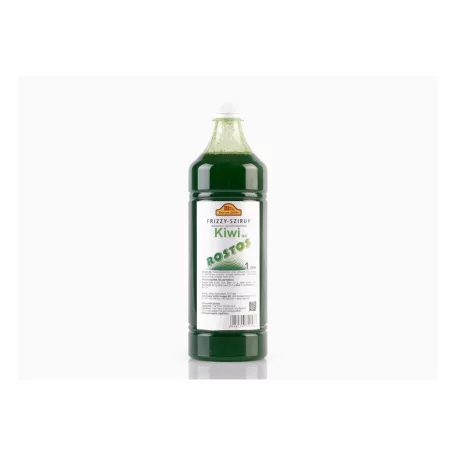 Frizzy Kiwi ízű rostos szirup 1 l
