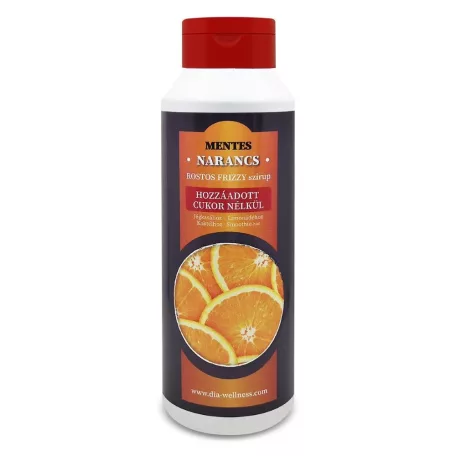 Mentes zéró rostos szirup 900 ml narancs
