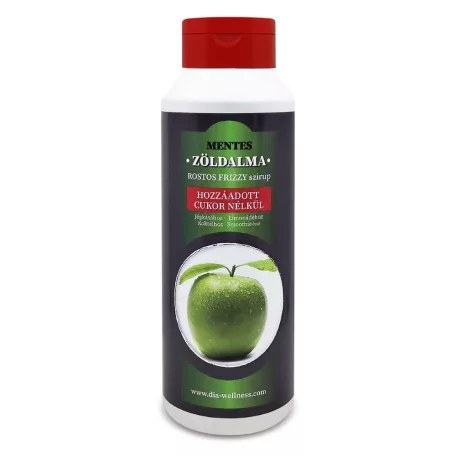 Mentes zéró rostos szirup 900 ml zöldalma