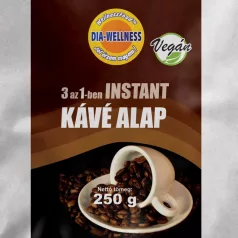 Dia-Wellness Kávé 3:1 édesítőszerrel