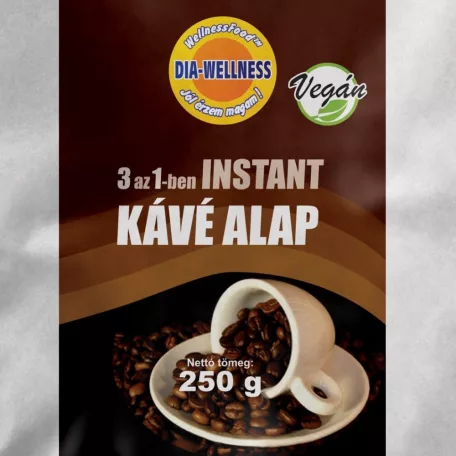 Dia-Wellness Kávé 3:1 édesítőszerrel