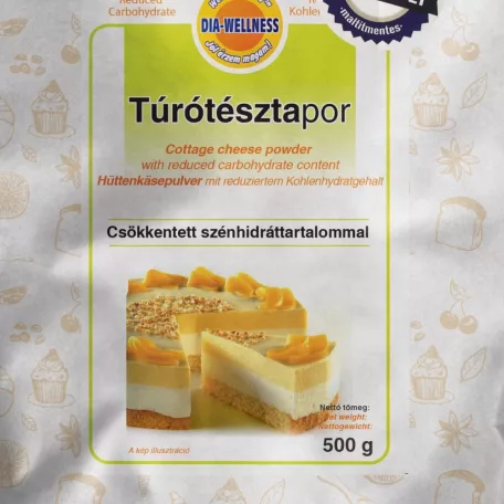 Dia-Wellness Túrótésztapor Maltit Mentes