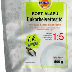   Dia-Wellness rost alapú 1:5 cukorhelyettesítő (ötödannyi) 500 gramm
