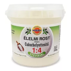   Dia-Wellness Élelmi rost alapú cukorhelyettesítő 1:4 steviával