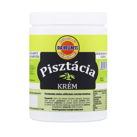 Dia-wellness pisztáciakrém hozzáadott cukor mentes 1 kg