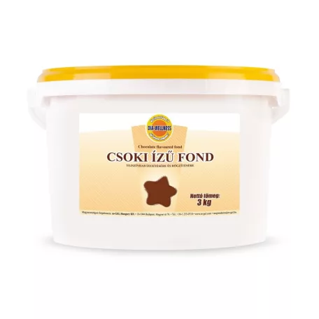 Dia-wellness csoki fond 3 kg