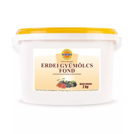 Dia-wellness erdei gyümölcs fond tejszínhab ízesítésére és rögzítésére 2 kg