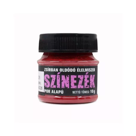 Zsírban oldódó ételszínezék 10g Rózsaszín