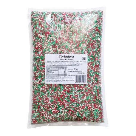 Tortadara 1 kg nemzeti színű